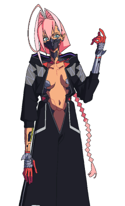 Talia in official character art for Cyberpunk: Edgerunners 2