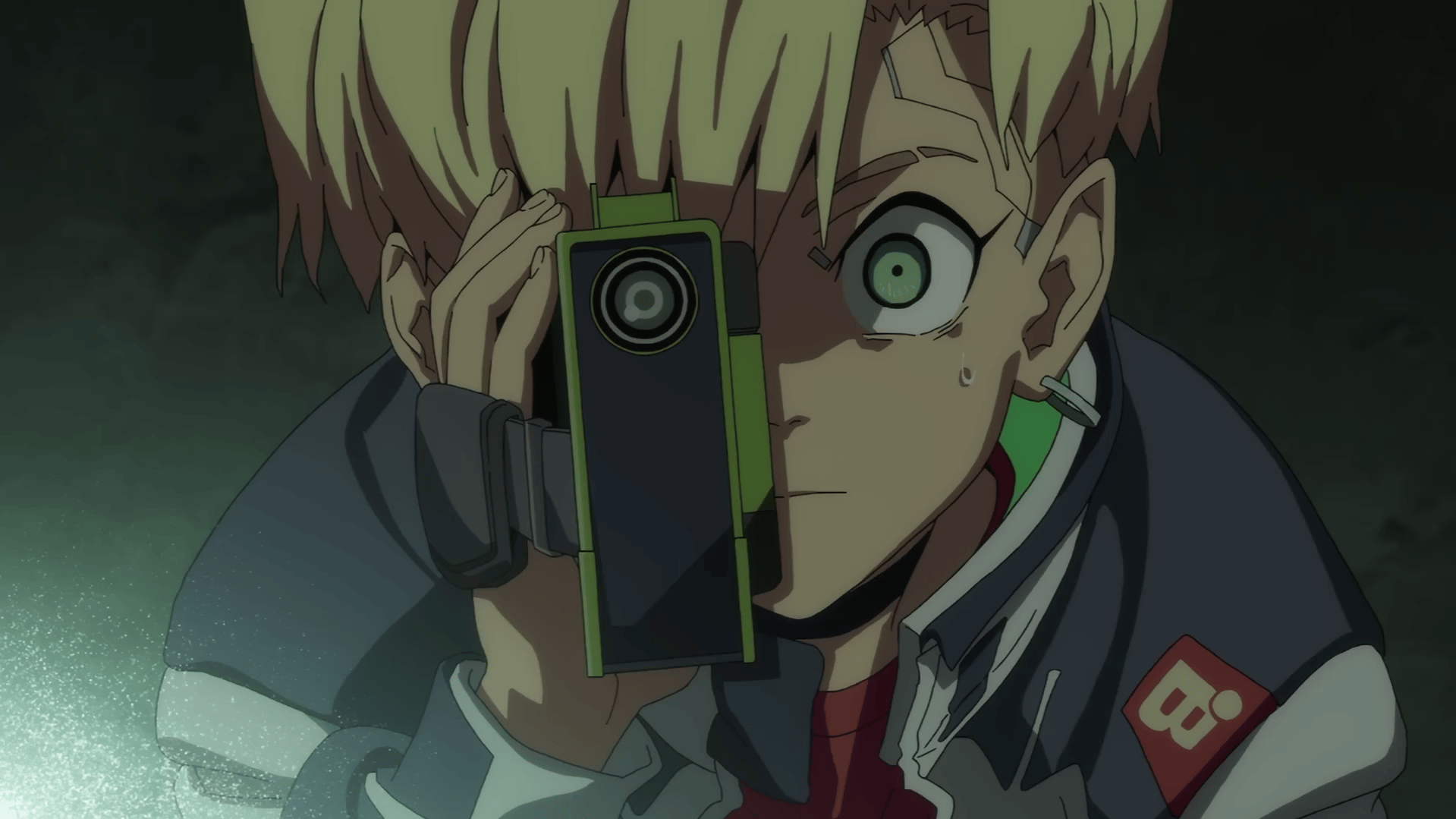 Roman Carax holding a camera in the Cyberpunk: Edgerunners 2 teaser